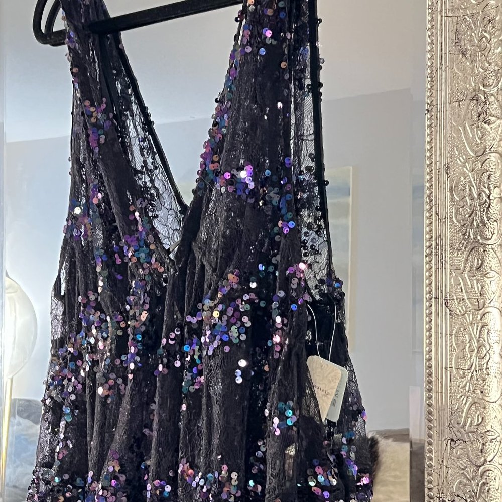 Free People Shimmer Stunner Slip